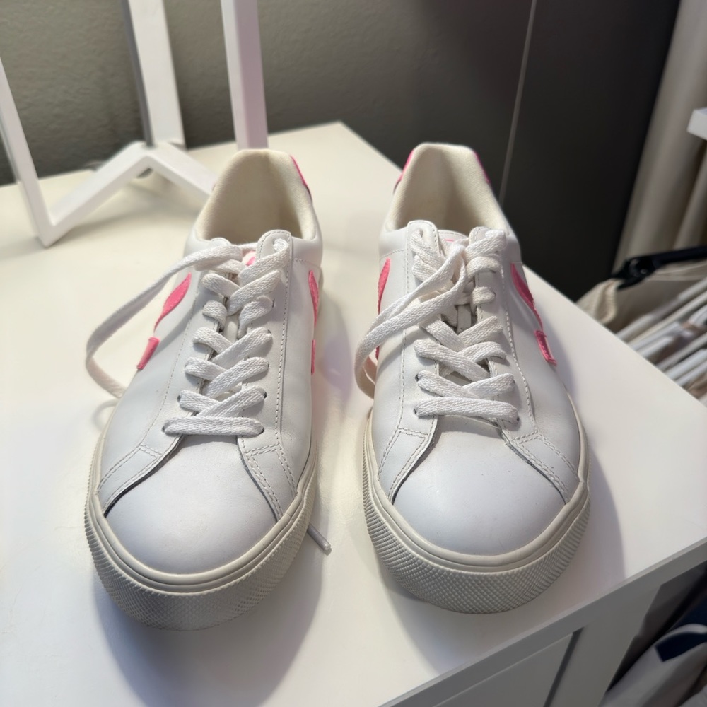Pink Veja Campo Women’s Sneakers Size 8 (UK 39) RARE COLOR